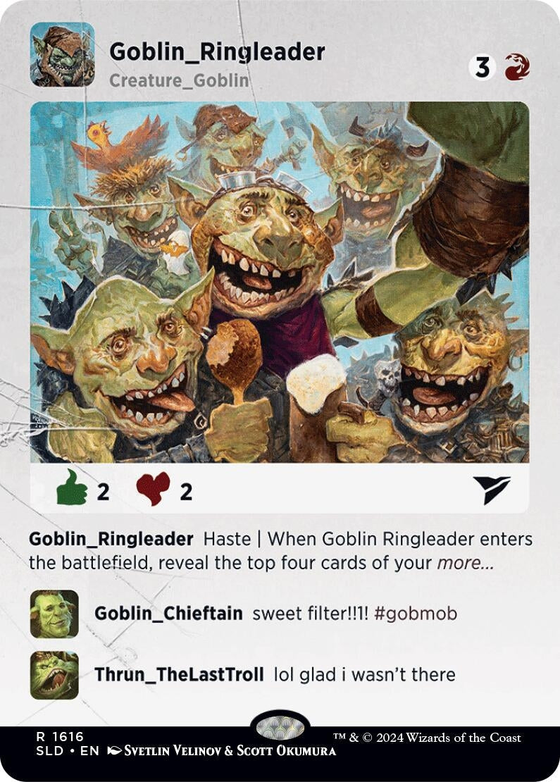 Goblin Ringleader (Secret Lair Drop Series) (1616)