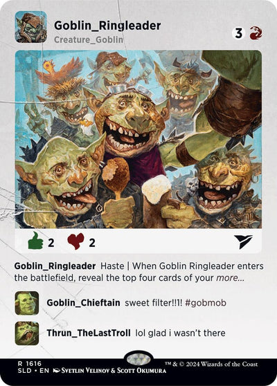 Goblin Ringleader (Secret Lair Drop Series) (1616)
