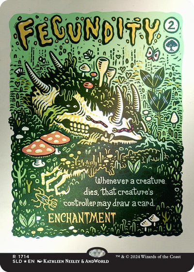 Fecundity (Rainbow Foil) (Secret Lair Drop Series) (1714)