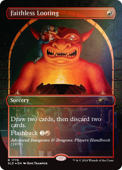 Faithless Looting (Rainbow Foil) (Secret Lair Drop Series) (1779)