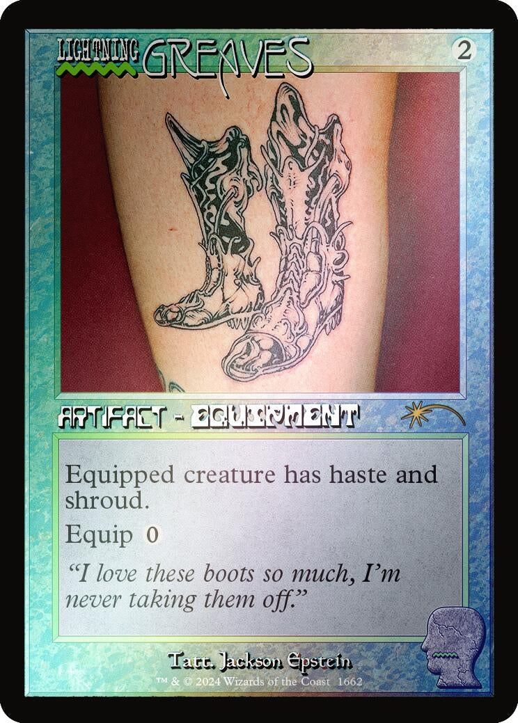 Lightning Greaves (1662) (Rainbow Foil) (Secret Lair Drop Series) (1662)