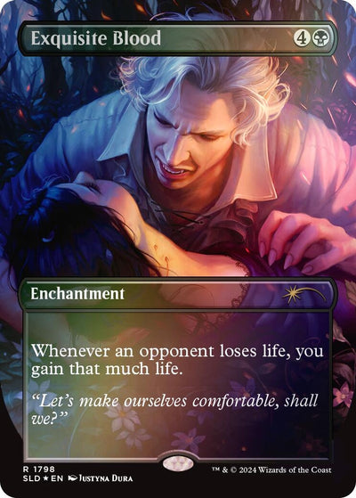 Exquisite Blood (Rainbow Foil) (Secret Lair Drop Series) (1798)