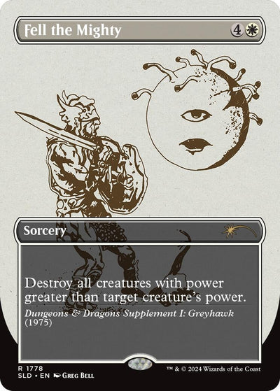 Fell the Mighty (Secret Lair Drop Series) (1778)