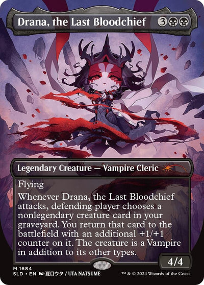 Drana, the Last Bloodchief (Rainbow Foil) (Secret Lair Drop Series) (1684)