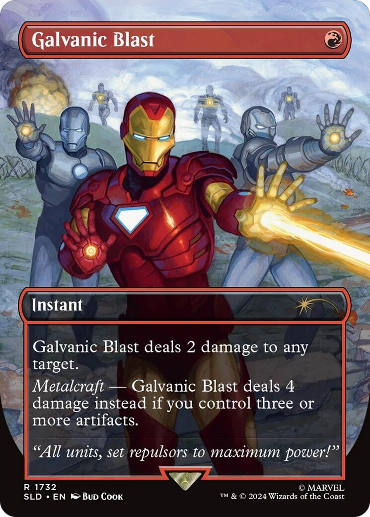 Galvanic Blast (Rainbow Foil) (Secret Lair Drop Series) (1732)
