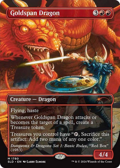 Goldspan Dragon (Secret Lair Drop Series) (1780)
