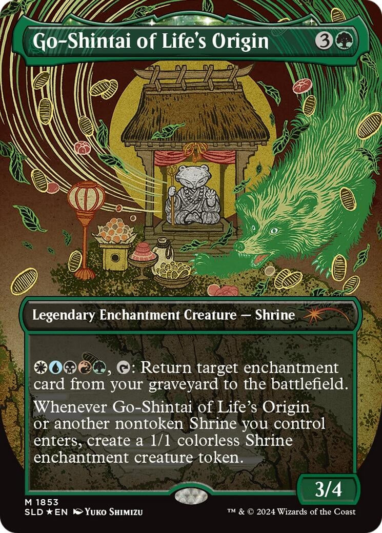 Go-Shintai of Life's Origin (Display Commander) - Thick Stock (Secret Lair Drop Series) (1853)