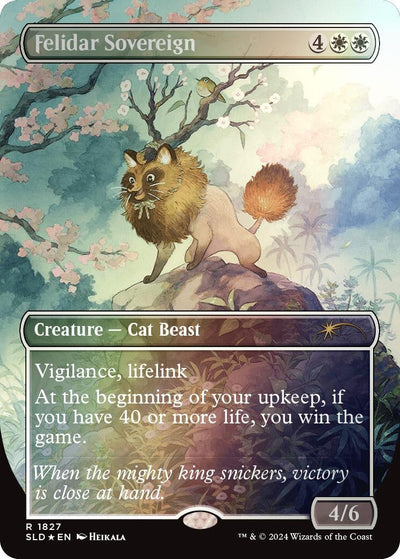 Felidar Sovereign (1827) (Rainbow Foil) (Secret Lair Drop Series) (1827)