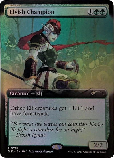 Elvish Champion (Extended Art) (Secret Lair Drop Series) (761)