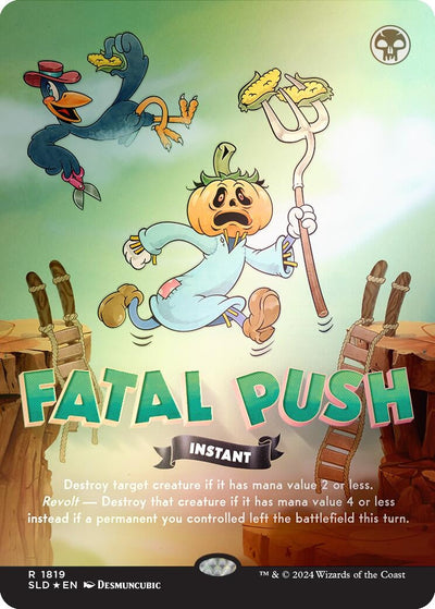 Fatal Push (1819) (Rainbow Foil) (Secret Lair Drop Series) (1819)