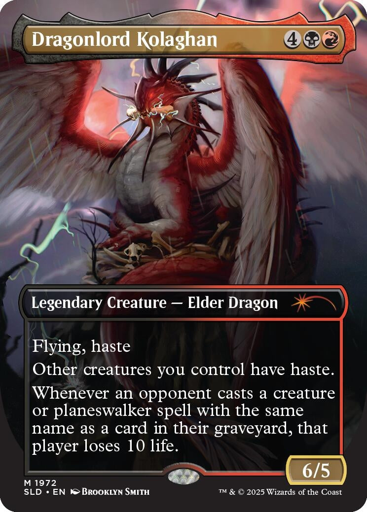 Dragonlord Kolaghan (1972) (Secret Lair Drop Series) (1972)