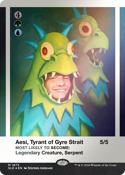 Aesi, Tyrant of Gyre Strait (Rainbow Foil) (Secret Lair Drop Series) (1873)
