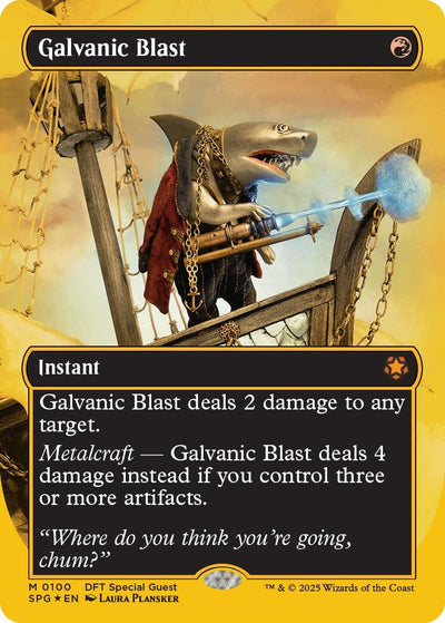 Galvanic Blast (Borderless) (First-Place Foil) (Special Guests) (100)