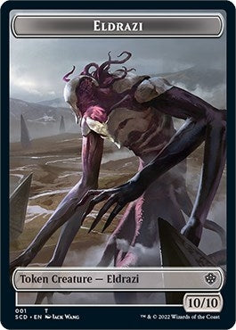Eldrazi // Soldier Double-Sided Token (Starter Commander Decks) (1 // 8)