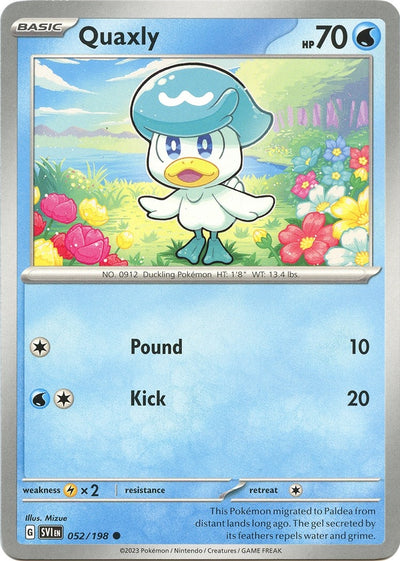 Image for Quaxly (SV01: Scarlet & Violet Base Set) (052/198) - Pokemon