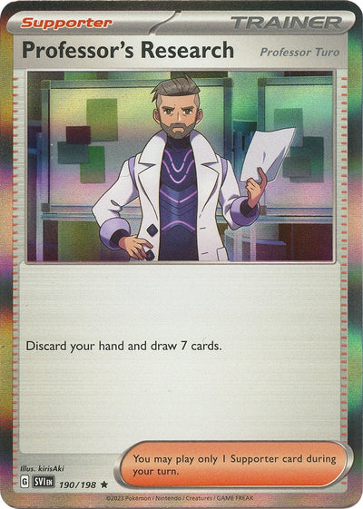 Image for Professor's Research (SV01: Scarlet & Violet Base Set) (190/198) - Pokemon