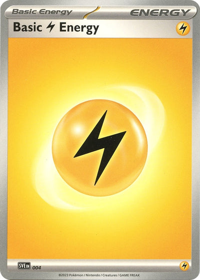 Image for Basic Lightning Energy (SV01: Scarlet & Violet Base Set) (004) - Pokemon