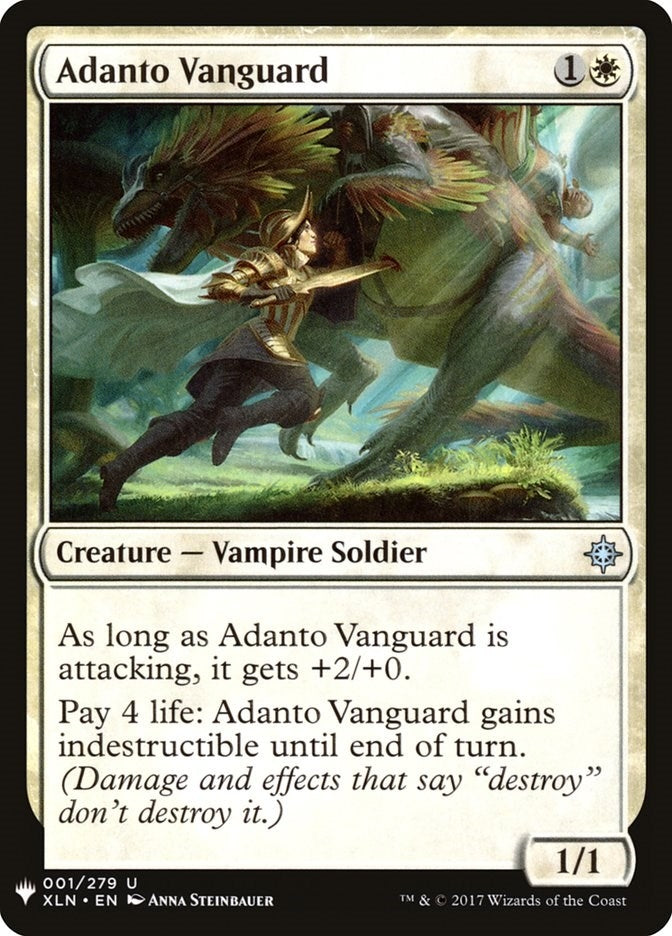 Adanto Vanguard (The List Reprints) (1)