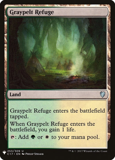 Graypelt Refuge (The List Reprints) (253)