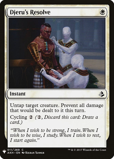 Djeru's Resolve (The List Reprints) (11)