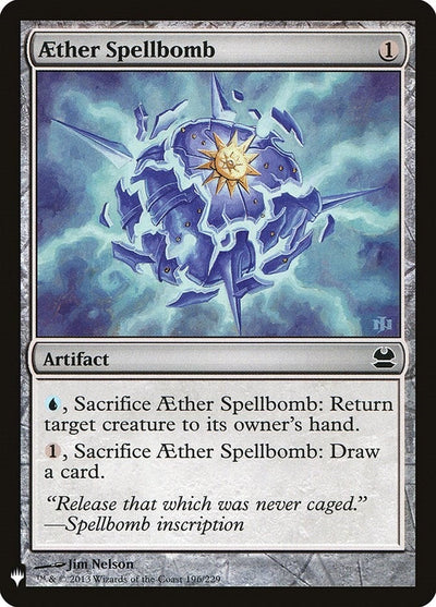 Aether Spellbomb (The List Reprints) (196)