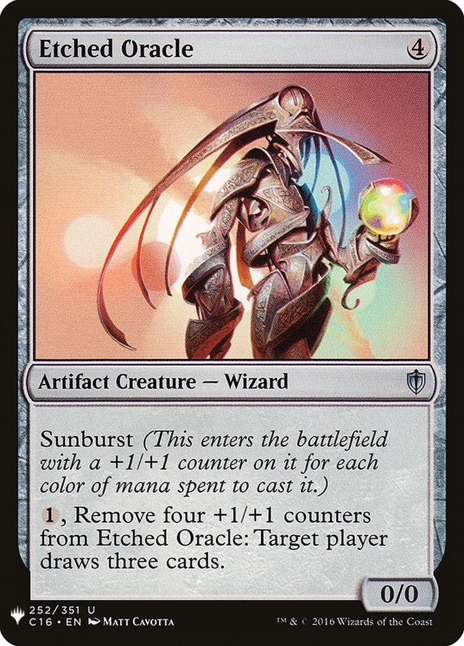 Etched Oracle (The List Reprints) (252)
