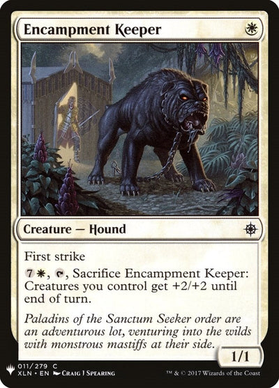 Encampment Keeper (The List Reprints) (11)