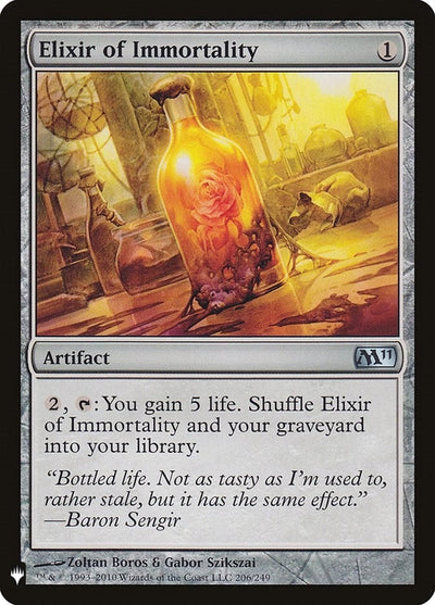 Elixir of Immortality (The List Reprints) (206)