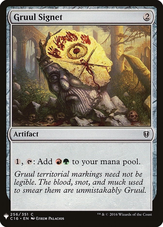 Gruul Signet (The List Reprints) (256)