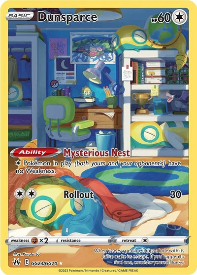 Image for Dunsparce (Crown Zenith: Galarian Gallery) (GG23/GG70) - Pokemon