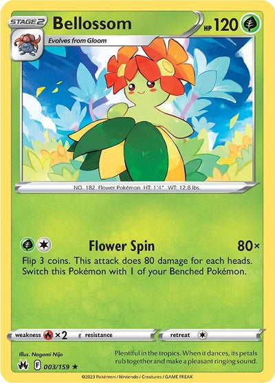 Image for Bellossom (Crown Zenith) (003/159) - Pokemon