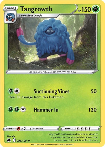 Image for Tangrowth (Crown Zenith) (005/159) - Pokemon