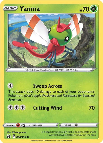 Image for Yanma (Crown Zenith) (008/159) - Pokemon