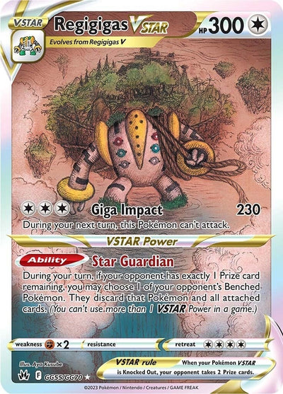 Image for Regigigas VSTAR (Crown Zenith: Galarian Gallery) (GG55/GG70) - Pokemon