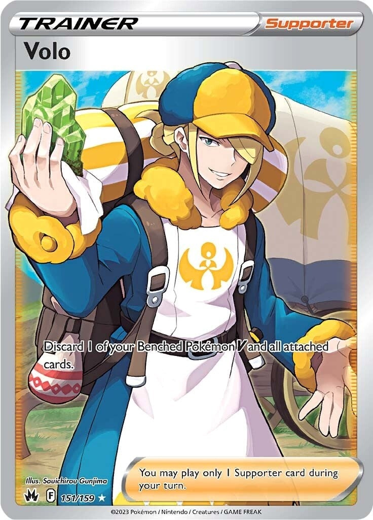 Image for Volo (Full Art) (Crown Zenith) (151/159) - Pokemon