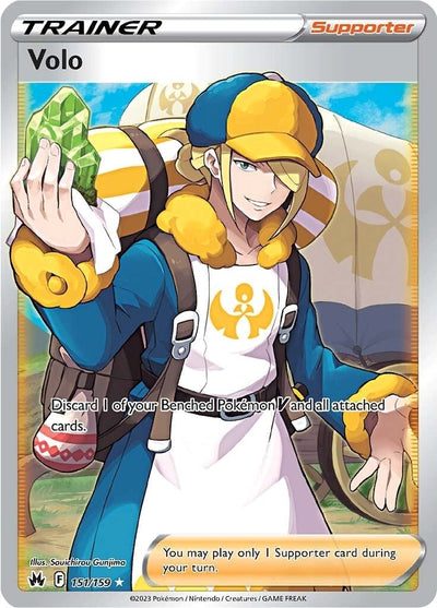 Image for Volo (Full Art) (Crown Zenith) (151/159) - Pokemon
