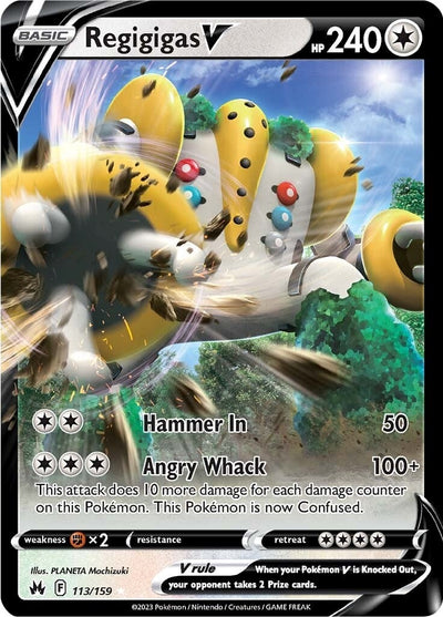 Image for Regigigas V (Crown Zenith) (113/159) - Pokemon