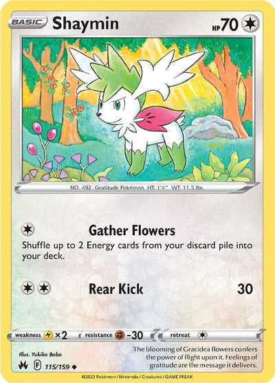 Image for Shaymin (Crown Zenith) (115/159) - Pokemon