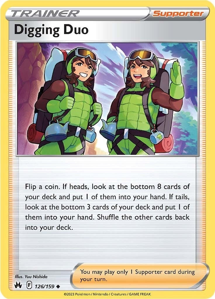 Image for Digging Duo (Crown Zenith) (126/159) - Pokemon