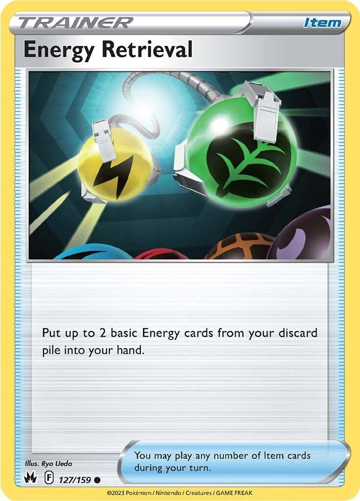 Image for Energy Retrieval (Crown Zenith) (127/159) - Pokemon