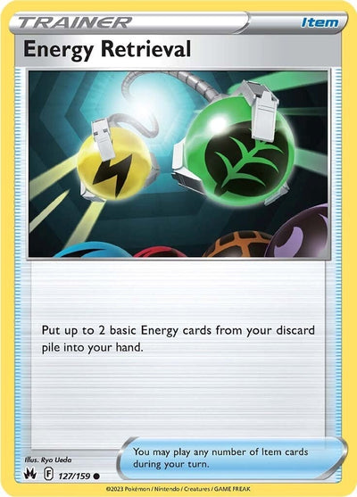 Image for Energy Retrieval (Crown Zenith) (127/159) - Pokemon