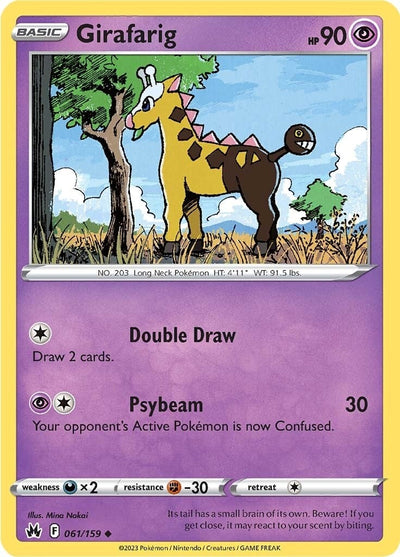 Image for Girafarig (Crown Zenith) (061/159) - Pokemon