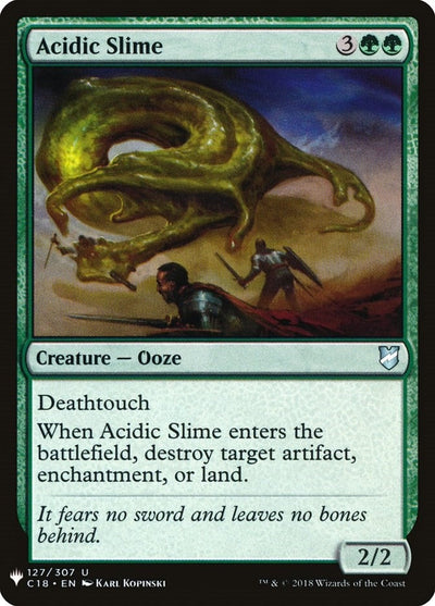 Acidic Slime (The List Reprints) (127)