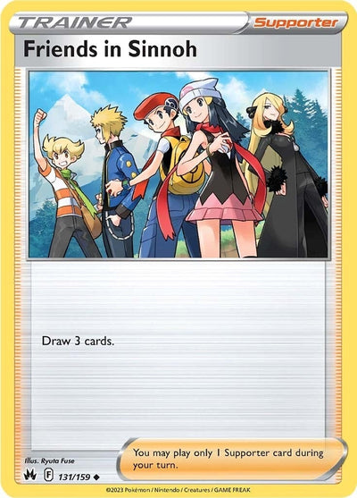 Image for Friends in Sinnoh (Crown Zenith) (131/159) - Pokemon