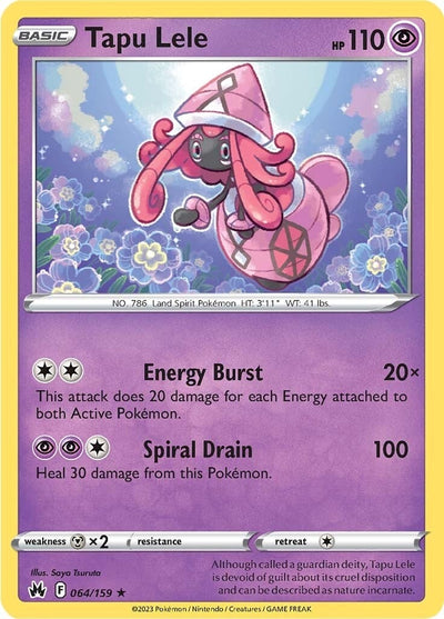 Image for Tapu Lele (Crown Zenith) (064/159) - Pokemon