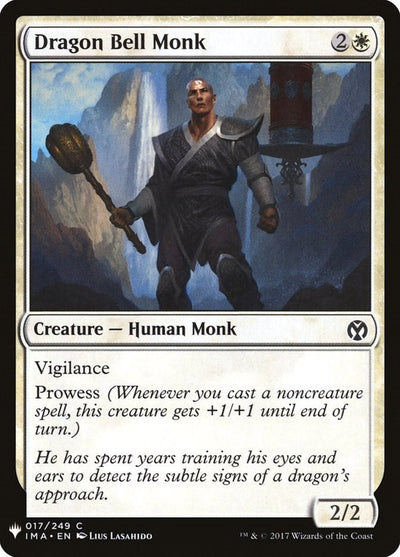 Dragon Bell Monk (The List Reprints) (17)