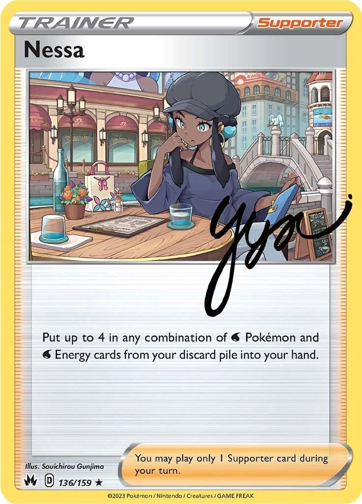 Image for Nessa (Crown Zenith) (136/159) - Pokemon