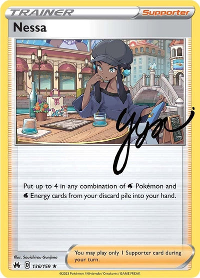 Image for Nessa (Crown Zenith) (136/159) - Pokemon