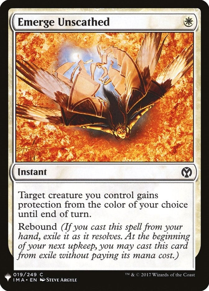 Emerge Unscathed (The List Reprints) (19)