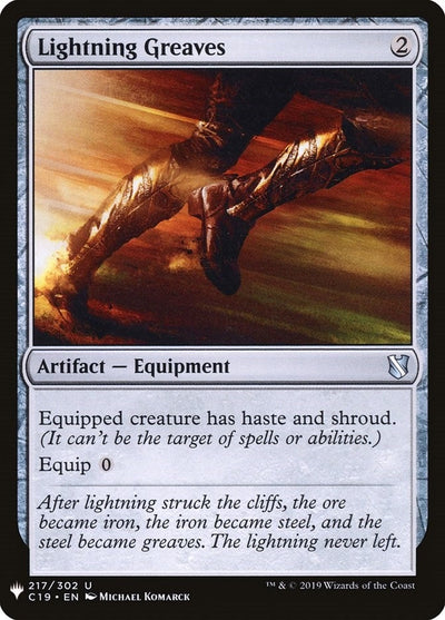 Lightning Greaves (C19) (The List Reprints) (217)